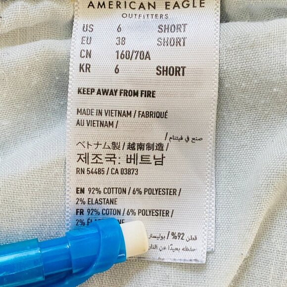 American Eagle Jegging Jeans Women's Size 6 Short Next Level Stretch Studded - Picture 13 of 13